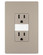 radiant 15A Tamper-Resistant Outlet with Night Light in Nickel (246|NTL885TRNICC6)