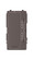 radiant Interchangeable Face Cover for Multi-Location Master Dimmer in Brown (246|HMKIT)