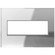 Adorne Gang Wall Plate in Mirror (246|AWM3GMR1)