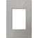 adorne One-Gang-Plus Screwless Wall Plate in Brushed Stainless (246|AWM1G3MS4)