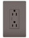 radiant Tamper-Resistant Outlet in Brown (246|885TR)