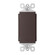 radiant Blank Decorator Wall Strap in Dark Bronze (246|326RDB)