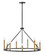 Lazlo LED Chandelier in Black (531|83158BK)