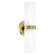 Milano LED Wall Sconce in Brushed Gold (347|WS9815BG)