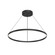 Cerchio LED Pendant in Black (347|PD87136BK)