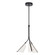 Mulberry LED Pendant in Black/Light Guide (347|PD62622BKLG)
