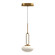 Tavira LED Pendant in Brushed Gold (347|PD29806BG)