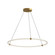 Bruni LED Pendant in Brushed Gold (347|PD24748BG)