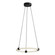 Bruni LED Pendant in Black (347|PD24716BK)