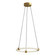 Bruni LED Pendant in Brushed Gold (347|PD24716BG)