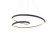 Ampersand LED Pendant in Black (347|PD22332BK)