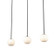 Europa LED Pendant in Black (347|MP47613BK)