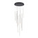 Chute LED Pendant in Black (347|MP14924BK)