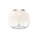 Samar One Light Flush Mount in Chrome/Opal Glass (347|FM57508CHOP)