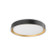 Essex LED Flush Mount in Black/Gold (347|FM43916BKGD)
