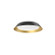 Jasper LED Flush Mount in Black/Gold (347|FM43414BKGD)