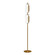 Hilo LED Floor Lamp in Brushed Gold (347|FL28563BG)