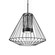 Arctic LED Outdoor Pendant in Black (347|EP68420BK)