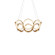 Oros LED Chandelier in Antique Brass (347|CH94824AN)