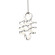 Synergy LED Chandelier in Antique Silver (347|CH93934AS)