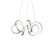 Synergy LED Chandelier in Antique Silver (347|CH93824AS)