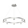 Dune LED Chandelier in Brushed Nickel (347|CH19933BN)