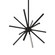 Sirius Minor LED Chandelier in Black (347|CH14220BK)
