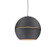 Lucas One Light Pendant in Black (347|494024BK)