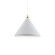Dorothy One Light Pendant in White With Gold Detail (347|492824WHGD)