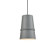 Castor One Light Pendant in Gray (347|492208GY)