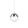 Pluto LED Pendant in Chrome (347|402801CHLED)