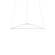Z-Bar Pendant LED Pendant in Matte White (240|ZBP24TSWMWTCNP)