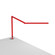 Z-Bar Gen 4 LED Desk Lamp in Matte Red (240|ZBD3100WMRDGRM)