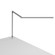 Z-Bar Gen 4 LED Desk Lamp in Silver (240|ZBD3000SILPROTHR)
