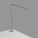 Z-Bar Gen 4 LED Desk Lamp in Silver (240|ZBD1000SILPROGRM)