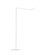 Splitty LED Floor Lamp in Matte White (240|SPYWMWTUSBFLR)