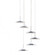 Royyo LED Pendant in Chrome (240|RYPC6SWCRM)