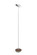 Royyo LED Floor Lamp in Matte White, Oiled Walnut (240|RYOSWMWTOWTFLR)