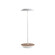 Royyo LED Desk Lamp in Matte white/oiled walnut (240|RYOSWMWTOWTDSK)