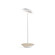 Royyo LED Desk Lamp in Matte White/Brass (240|RYOSWMWTBRSDSK)