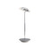 Royyo LED Desk Lamp in Chrome/Oxford Felt (240|RYOSWCRMOXFDSK)