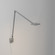 Focaccia LED Desk Lamp in Silver (240|FCD2SILWAL)