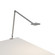 Focaccia LED Desk Lamp in Silver (240|FCD2SIL2CL)