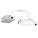 Direct To Ceiling Slim LED Downlight in Textured White (12|DLSL05R3090WHT)