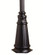 Accessory Outdoor Post in Black (12|9510BK)