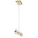 Arabella LED Linear Chandelier in Champagne Gold (12|84067CG)