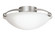 Two Light Semi Flush Mount in Brushed Nickel (12|8405NI)