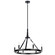 Emmala Six Light Chandelier in Black (12|52420BK)