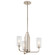 Kimrose Three Light Chandelier in Polished Nickel (12|52410PN)