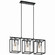 Kitner Three Light Linear Chandelier in Polished Nickel (12|52033PN)
